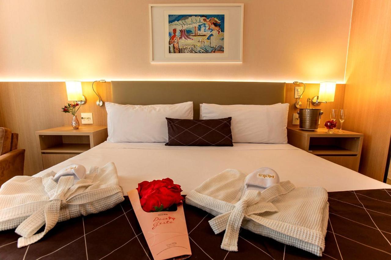 ホテル クリナン Hプラス プレミアム ブラジリア エクステリア 写真 A bedroom at the hotel